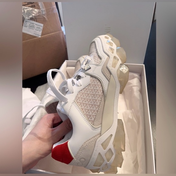 Jimmy Choo Diamond X Sneaker Brand new! SIZE 8 - Picture 5 of 10